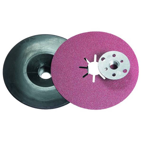 Тарельчатый шлифовальный круг упругий 125мм для фибровых дисков